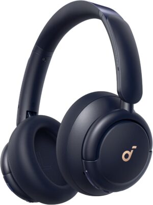 Soundcore by Anker Q30 Hybrid Active Noise Cancelling Headphones with Multiple Modes, Hi-Res Sound, Custom EQ via App, 50H Playtime, Comfortable Fit, Bluetooth Headphones, Multipoint Connection